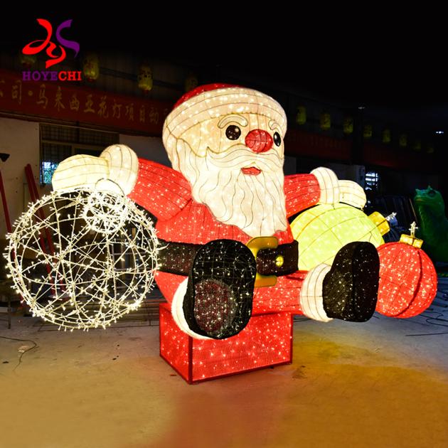 LED Outdoor Lighting Christmas Santa Claus