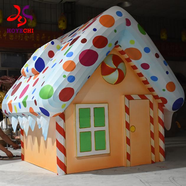 Outdoor Large Gingerbread House Candy House