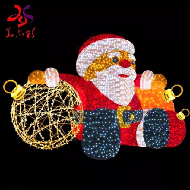 LED Outdoor Lighting Christmas Santa Claus