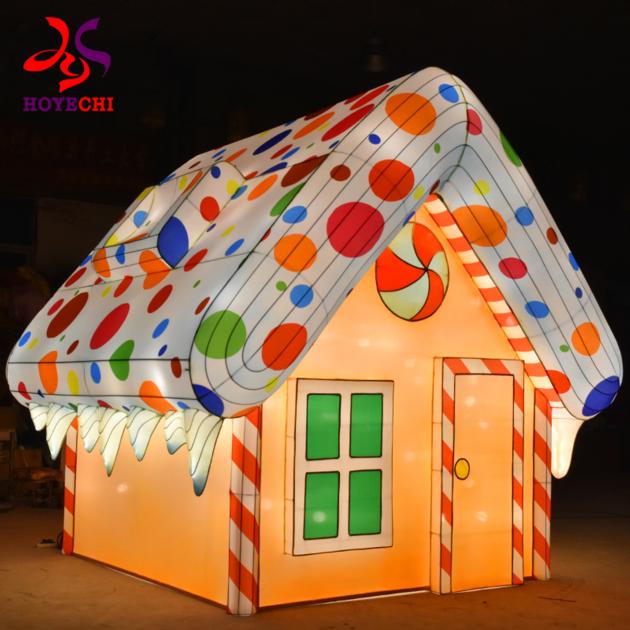 Outdoor Large Gingerbread House Candy House