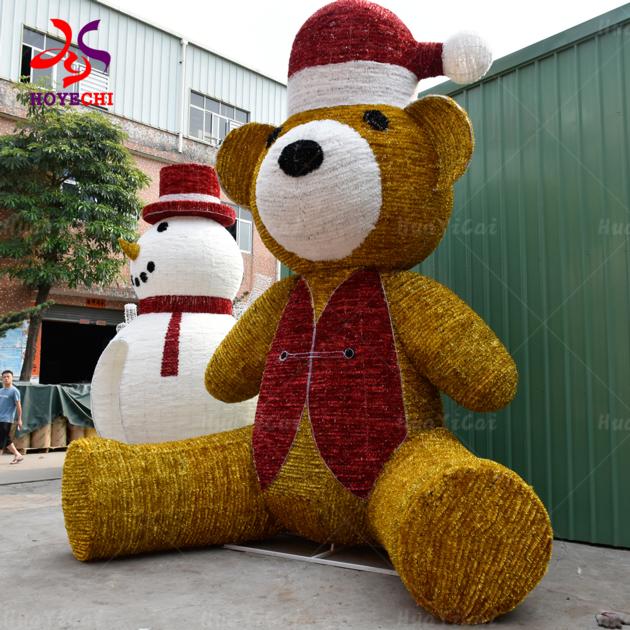 Giant LED Teddy Bear Motif Light