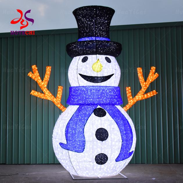 Huayicai 5m LED Giant Snowman Motif