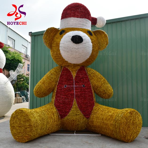 Giant LED Teddy Bear Motif Light