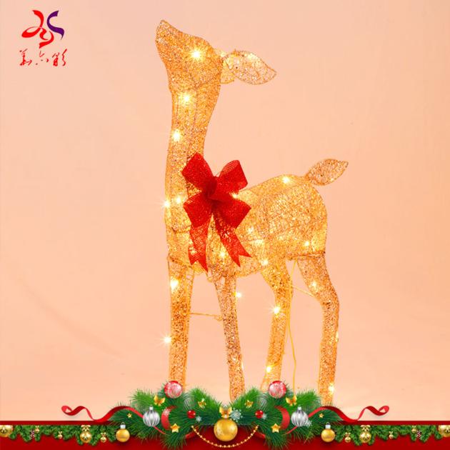 LED Outdoor Indoor Reindeer Family Set