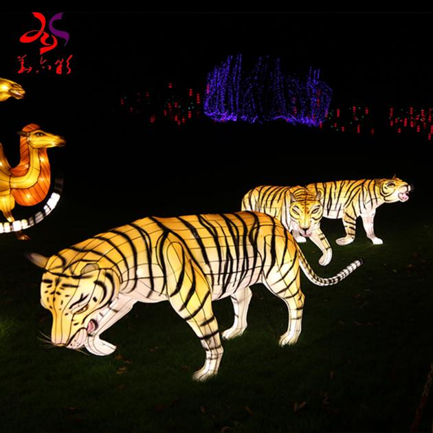 LED Outdoor Decors Dragon Animal Silk