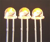 5mm strawhat LED(yellow)