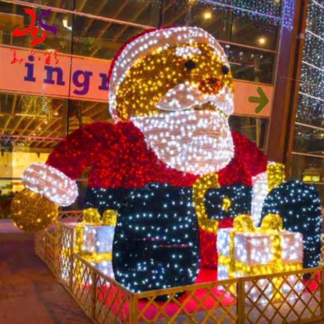 LED Outdoor Lighting Christmas Santa Claus