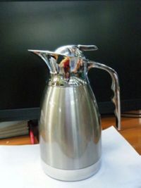 stainless steel coffee pot