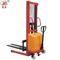 Semi-Electric Stacker with Single mast and forging fork(JNJY-DS-05-1000/1500/2000)