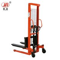 Hand stacker with single mast fork covering legs(JNJY-SS-03-1000/1500/2000)