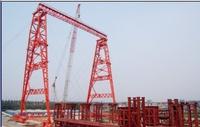  Truss Double Girder Gantry Crane with Trolley QME120t-78m-65m