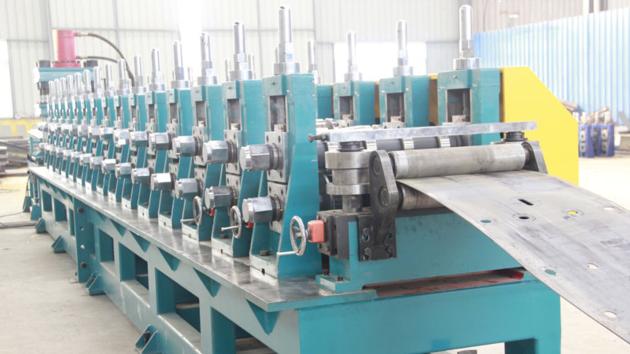 Heavy Duty Shelf Column Roll Forming Machine