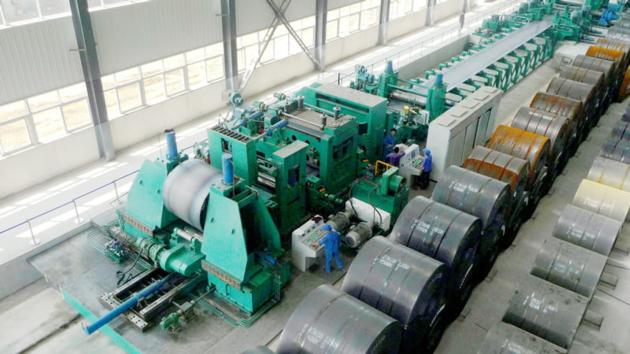 LARGE DIAMETER SPIRAL PIPE MILL