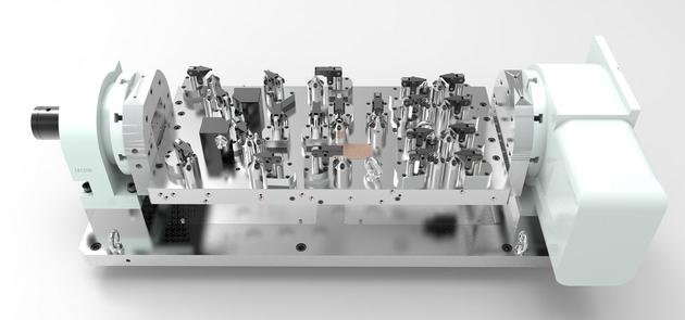 Hydraulic Machining Fixture
