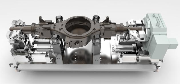 hydraulic machining fixture