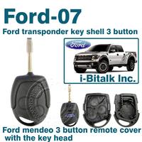 Ford transponder key shell 2 button