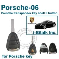 Porsche transponder key shell 3 button