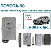 TOYOTA remote key shell 4 button