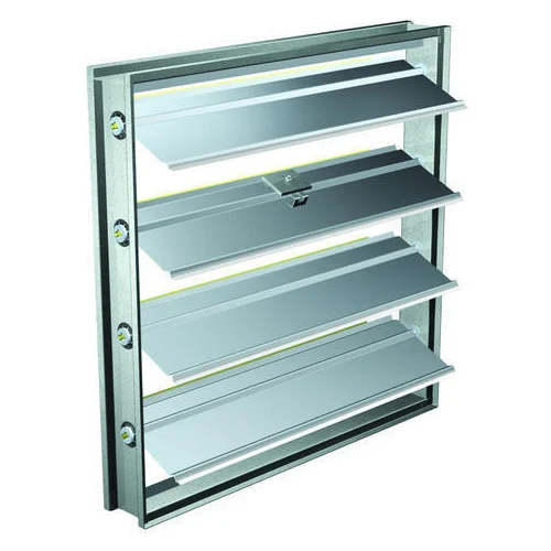 Steel, Aluminium Backdraft Dampers