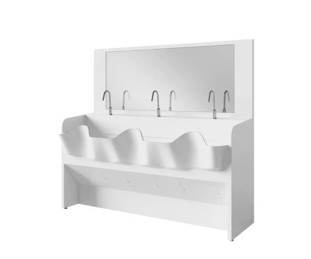 Acrylic Medical Scrub Sink