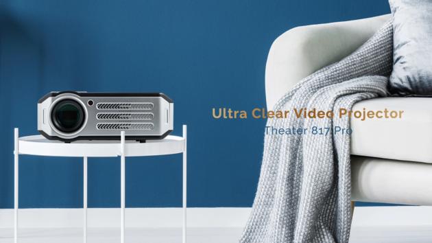 THEATER 817 PRO | 3500 LUMENS 720P HD HOME CINEMA MINI PROJECTOR