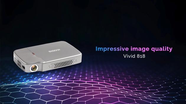 VIVID 818 | GAMING/MOVIE PORTABLE MINI PROJECTOR FOR BIG SCREEN