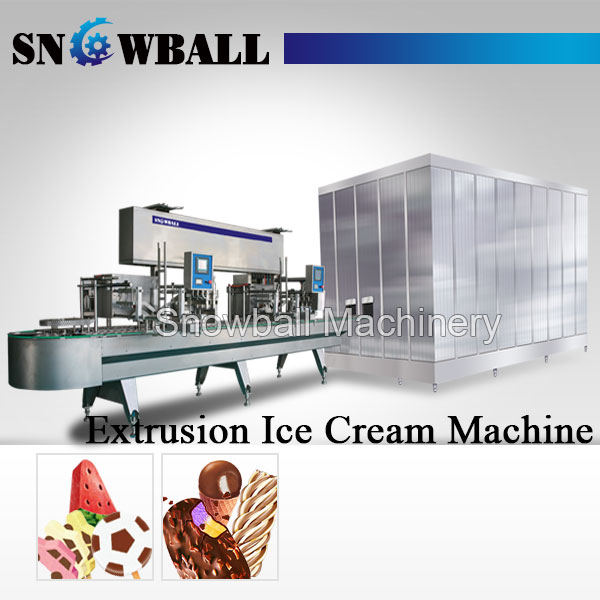 extrusion ice cream machine