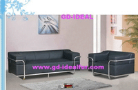 Leather sofa(IDU-504FL-B)