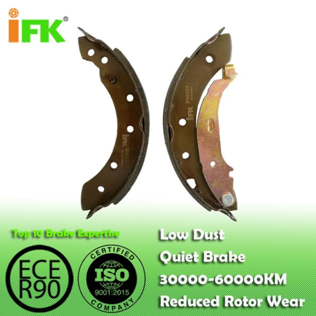 4241J1/GS8534/S1029 Semi-metallic/Low-metallic/NAO/Ceramic Drum Brake Shoes