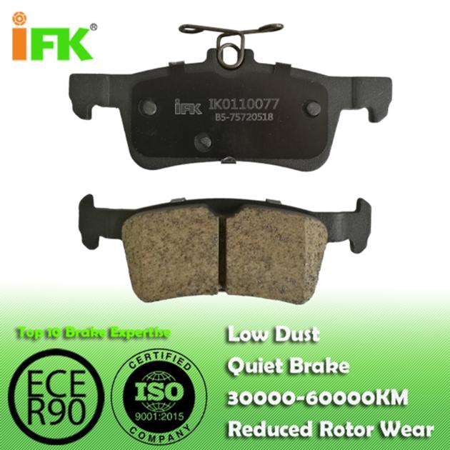 1612910380/GDB2037/D1890 Semi-metallic/Low-metallic/NAO/Ceramic Disc brake pad manufacturer