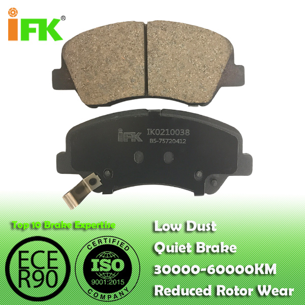 581011RA00/GDB3548/D1593 Semi-metallic/Low-metallic/NAO/Ceramic Disc brake pads
