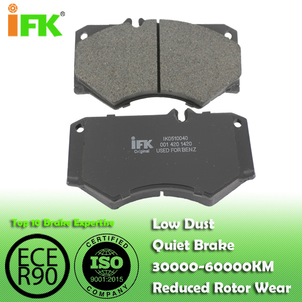 0014201420/GDB317/D927 Semi-metallic/Low-metallic/NAO/Ceramic Disc brake pad manufacturer
