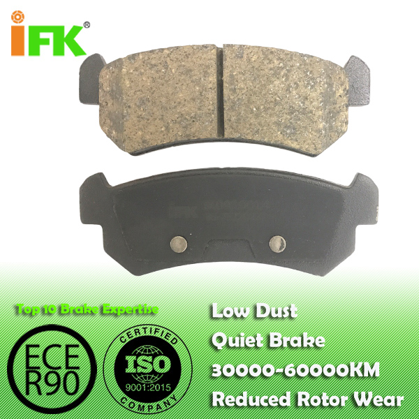 96405131/GDB3348 Semi-metallic/Low-metallic/NAO/Ceramic Disc brake pads