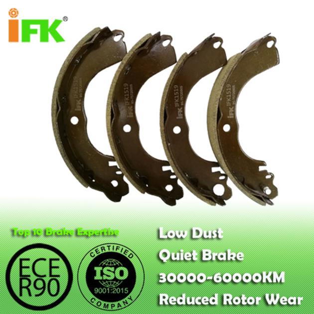 44060ED025/GS7840 Semi-metallic/Low-metallic/NAO/Ceramic Drum Brake Shoes