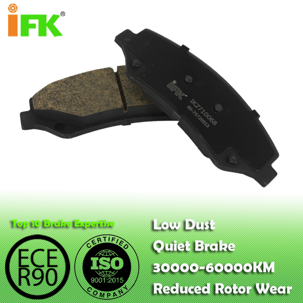 IK2710068 Semi-metallic/Low-metallic/NAO/Ceramic Disc brake pad manufacturer