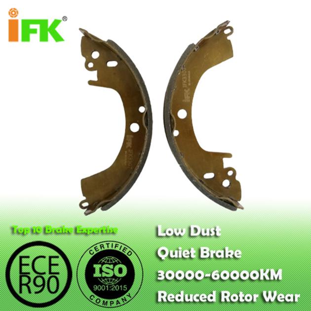 K0312 Semi-metallic/Low-metallic/NAO/Ceramic Drum Brake Shoes