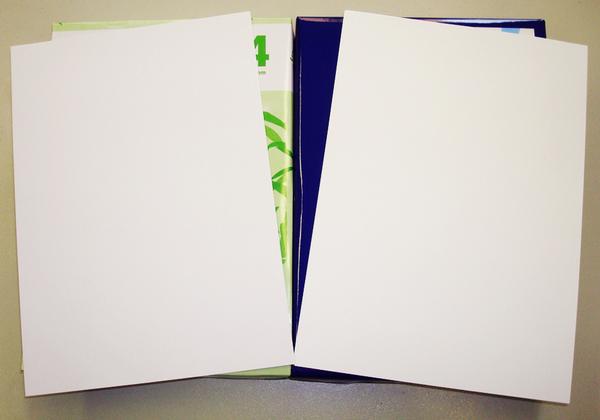 A4 Copy Paper 102-104% brightness (210mm x 297mm)