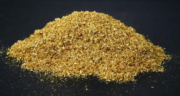 ALLUVIAL GOLD DUST AND GOLD BARS
