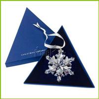 Decorative Custom Triangle Paper Jewelry Boxes for Gift