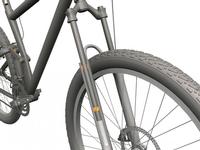 bearings in suspension fork