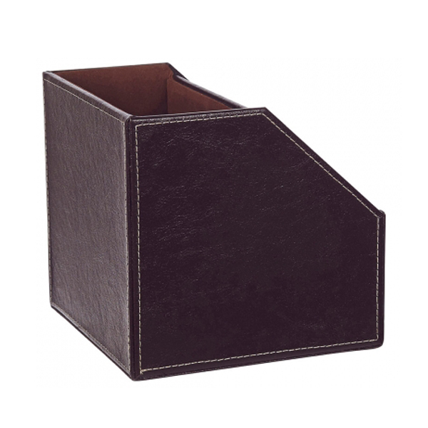 Wholesale 5 Slot Leather Desk Remote