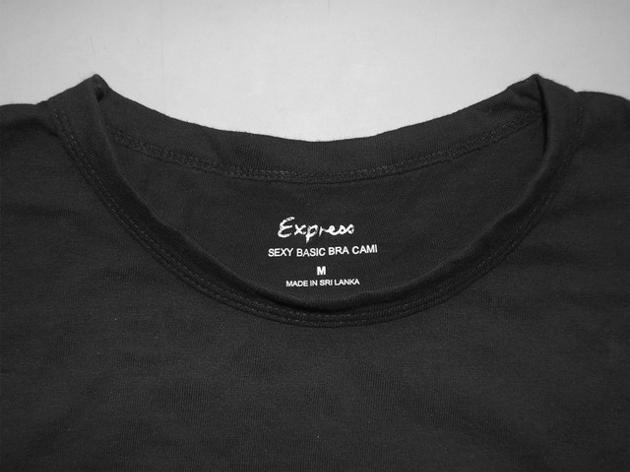 TAG LESS IRON ON GARMENT APPAREL