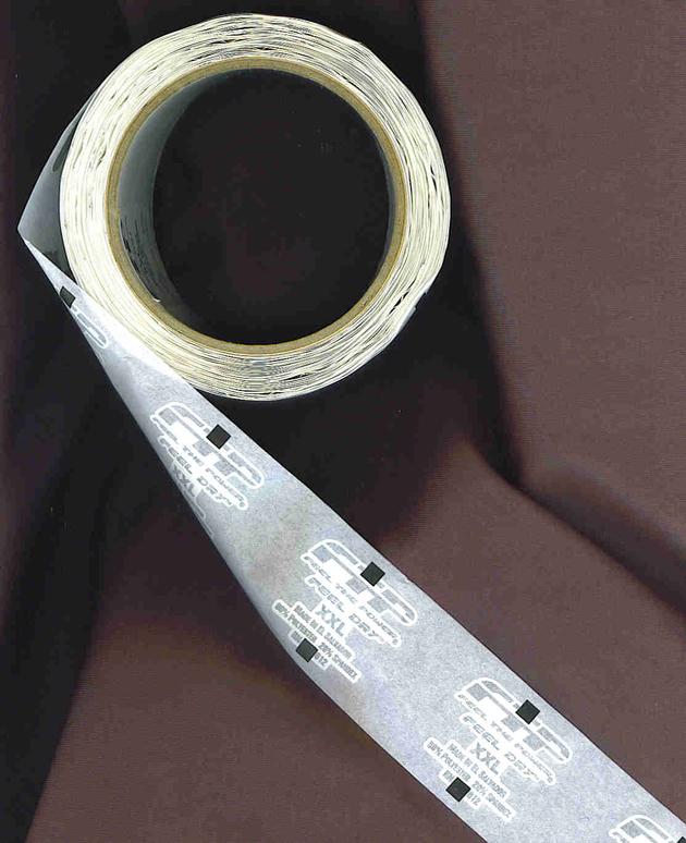 TAG LESS IRON ON GARMENT APPAREL