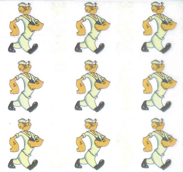 RUB ON TRANSFER STICKER TOYS MODEL