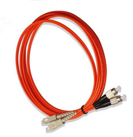 Multi mode SC-FC(PC/UPC) patch cord(duplex)