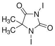 1,3- di iodo-5,5-dimethylhydantion  2232-12-4