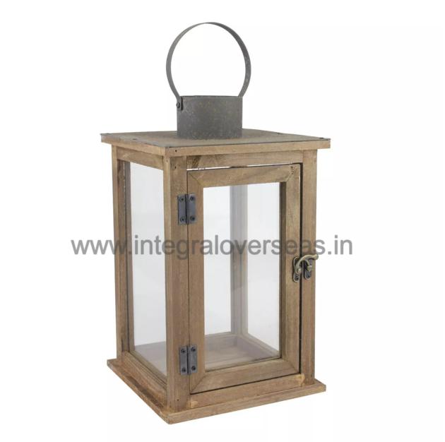 wooden lantern