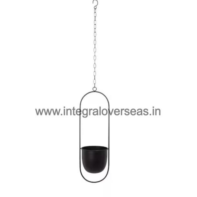 metal hanging planter