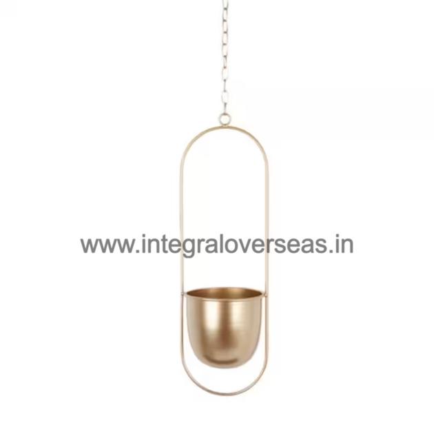 Metal Hanging Planter