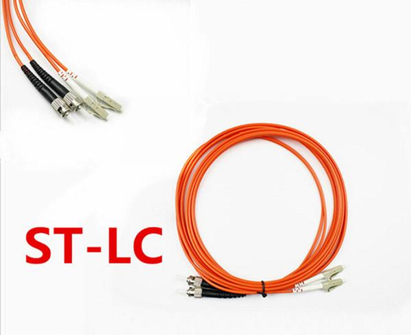 Multi mode LC-ST(PC/UPC) patch cord(duplex)